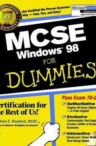 Cover of MCSE Windows 98 For Dummies
