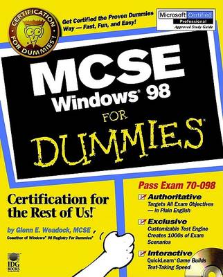 Book cover for MCSE Windows 98 For Dummies