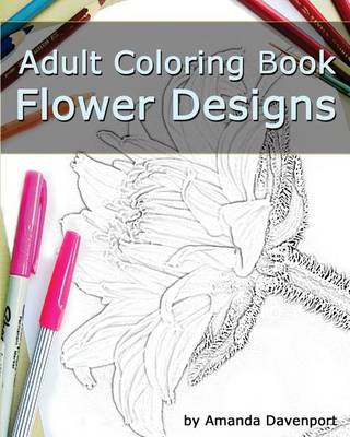 Book cover for Adult Coloring Book