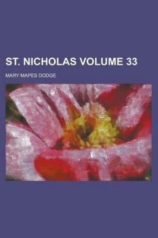 Cover of St. Nicholas Volume 33