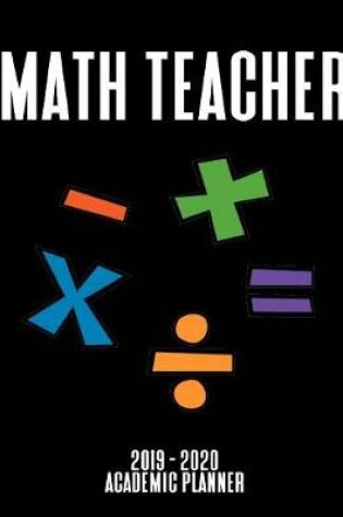 Cover of Math Teacher Academic Planner