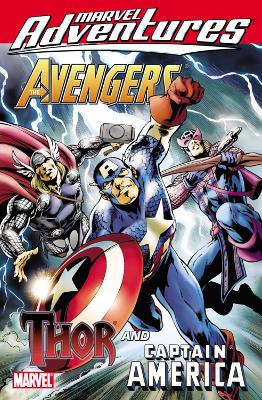 Book cover for Marvel Adventures Avengers: Thor & Captain America