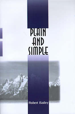 Book cover for Plain and Simple