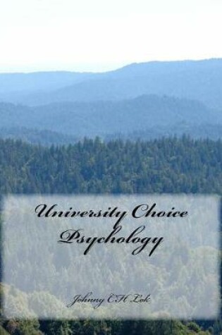 Cover of University Choice Psychology