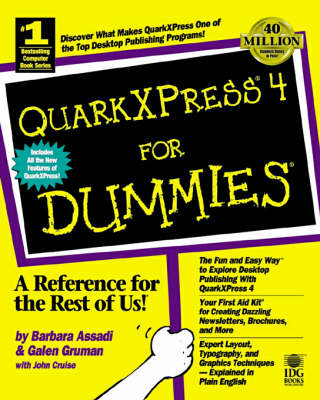 Book cover for QuarkXpress 4.0 For Dummies