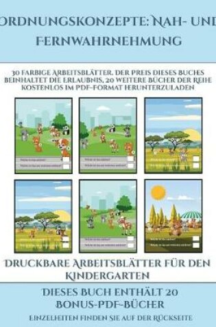 Cover of Druckbare Arbeitsblätter für den Kindergarten (Ordnungskonzepte