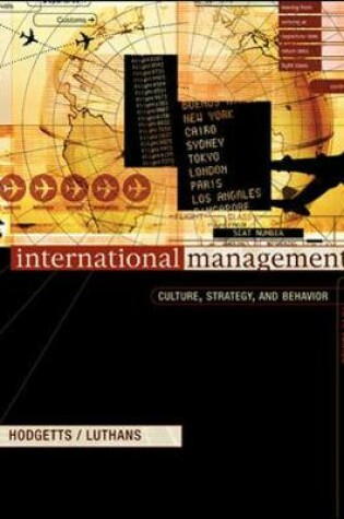 Cover of International Management: Culture, Strategy, and Behavior with World Map