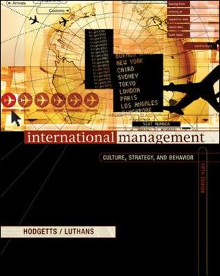 Book cover for International Management: Culture, Strategy, and Behavior with World Map