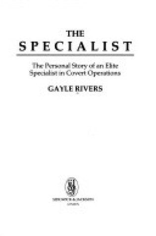 Cover of The Specialist