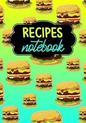 Book cover for Recipes Notebook