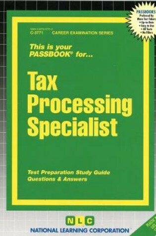 Cover of Tax Processing Specialist