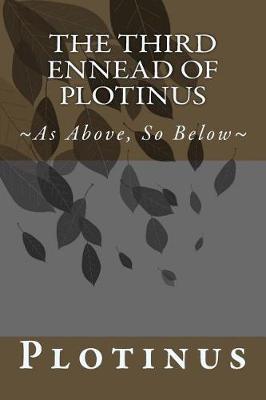 Book cover for The Third Ennead of Plotinus