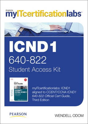 Book cover for CCENT/CCNA ICND1 (640-802) MyITCertificationlab -- Access Card