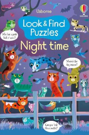 Cover of Look and Find Puzzles Night time