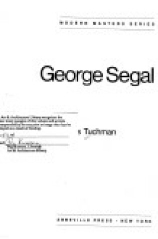 Cover of George Segal