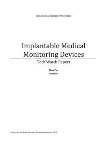 Cover of Implantable Medical Monitoring Devices