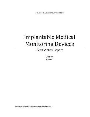 Book cover for Implantable Medical Monitoring Devices