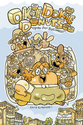 Book cover for Okie Dokie Donuts Open For Business!
