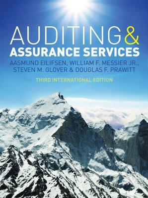 Book cover for Auditing and Assurance Services, Third International Edition with ACL software CD