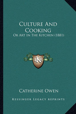 Book cover for Culture and Cooking Culture and Cooking