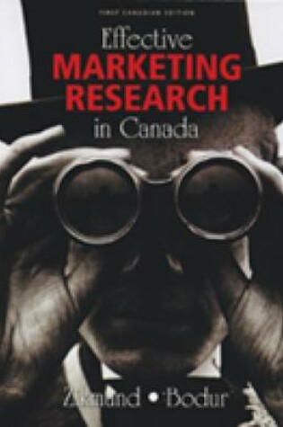 Cover of Effective Marketing Research in Canada