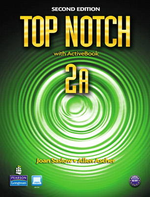 Book cover for Top Notch 2A Split: Student Book with ActiveBook and Workbook and MyEnglishLab