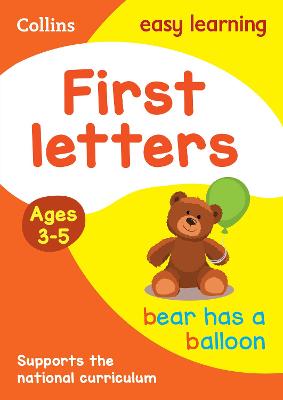 Book cover for First Letters Ages 3-5