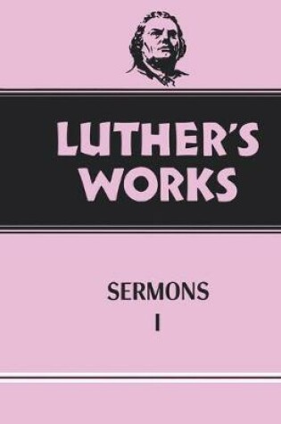 Cover of Luther's Works, Volume 51