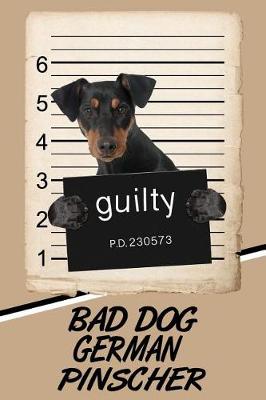 Book cover for Bad Dog German Pinscher