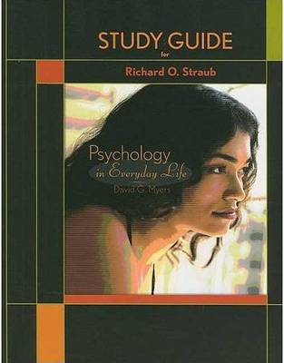 Book cover for Study Guide for Psychology in Everyday Life