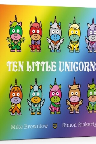 Cover of Ten Little Unicorns Board Book