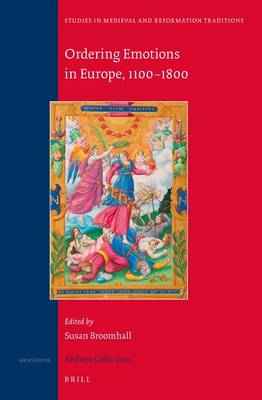 Cover of Ordering Emotions in Europe, 1100-1800