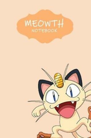 Cover of Meowth Notebook