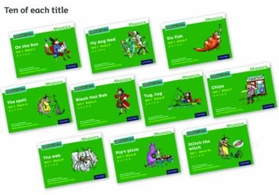 Book cover for Read Write Inc. Phonics: Green Set 1 Core Storybooks (Pack of 100)