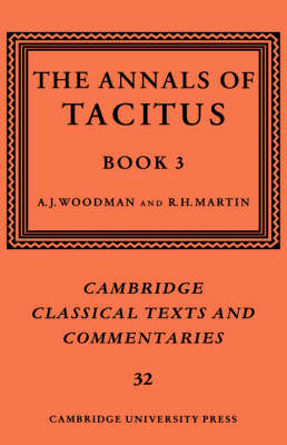 Book cover for The Annals of Tacitus: Book 3