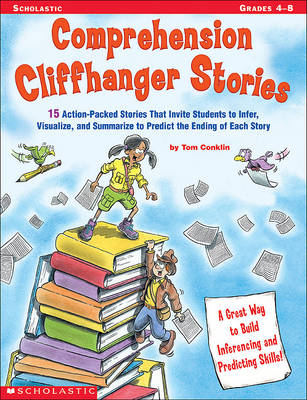 Book cover for Comprehension Cliffhanger Stories