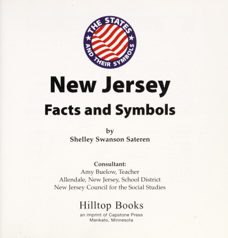 Cover of New Jersey Facts and Symbols