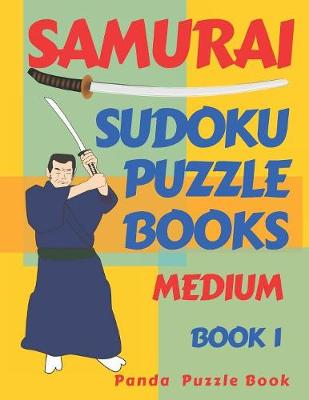 Book cover for Samurai Sudoku Puzzle Books - Medium - Book 1