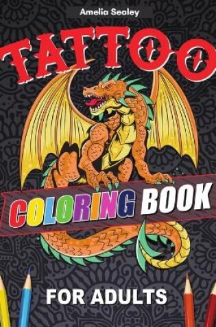 Cover of Tattoo Designs Coloring Book