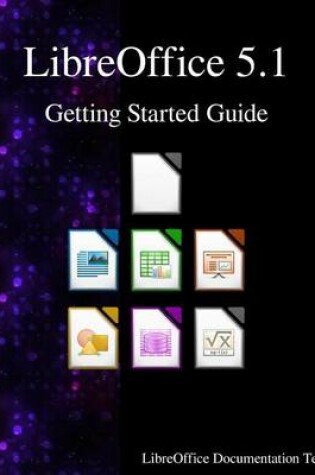 Cover of Libreoffice 5.1 Getting Started Guide