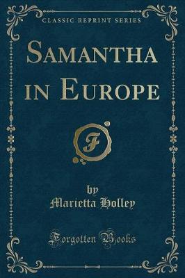 Book cover for Samantha in Europe (Classic Reprint)