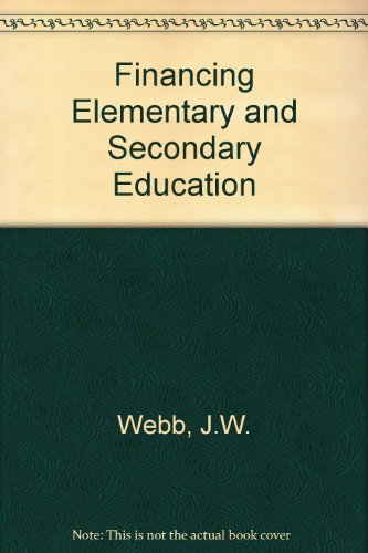 Book cover for Financing Elementary and Secondary Education