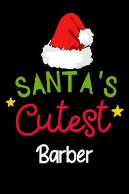 Book cover for santa's cutest Barber