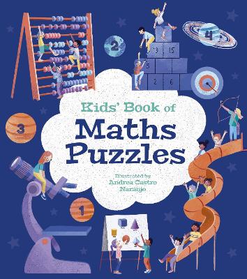 Book cover for Kids' Book of Maths Puzzles