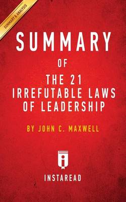 Book cover for Summary of the 21 Irrefutable Laws of Leadership