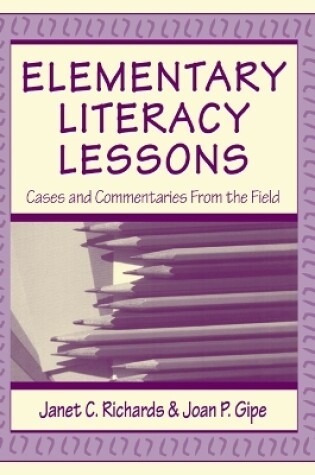 Cover of Elementary Literacy Lessons