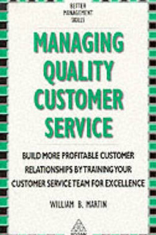 Cover of Managing Quality Customer Service