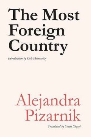 Cover of The Most Foreign Country