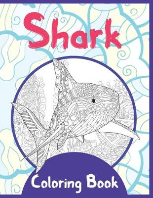 Book cover for Shark - Coloring Book