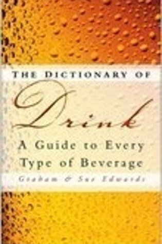 Cover of The Dictionary of Drink